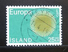Potovn znmka Island 1970 Evropa CEPT Mi# 443