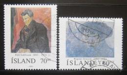 Potovn znmky Island 1991 Umn Mi# 751-52