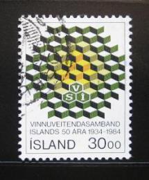 Potovn znmka Island 1984 Konference zamstnavatel Mi# 621