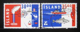 Potovn znmky Island 1992 Export a obchod Mi# 766-67