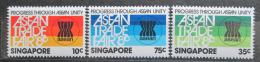Potovn znmky Singapur 1980 Veletrh ASEAN Mi# 366-68