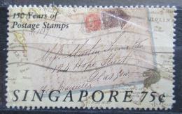 Potovn znmka Singapur 1990 Prvn znmky, 150. vro Mi# 595