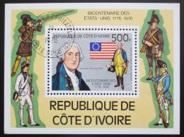 Potovn znmka Pobe Slonoviny 1976 Americk revoluce, 200. vro Mi# Block 6 