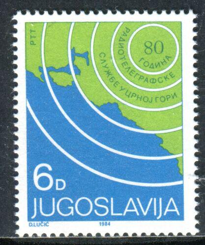Potovn znmka Jugoslvie 1984 Mapa Mi# 2070
