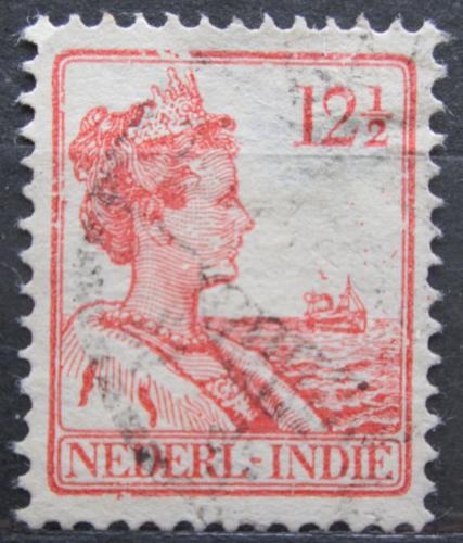 Potovn znmka Nizozemsk Indie 1925 Krlovna Wilhelmina Mi# 143