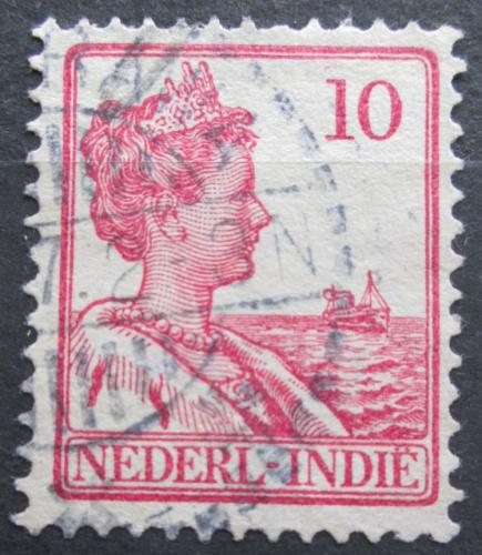 Potovn znmka Nizozemsk Indie 1914 Krlovna Wilhelmina Mi# 115