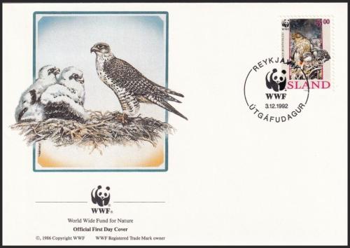 FDC Island 1992 Raroh loveck, WWF 136 Mi# 776 - zvtit obrzek