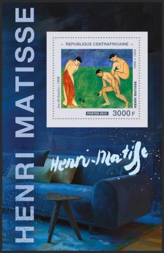 Potovn znmka SAR 2015 Umn, Henri Matisse Mi# Block 1380 Kat 14