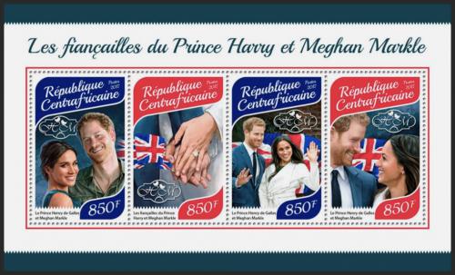 Potovn znmky SAR 2017 Princ Harry a Meghan Markle Mi# 7540-43 Kat 15