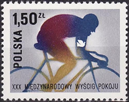 Potovn znmka Polsko 1977 Zvod mru Mi# 2503