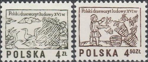 Potovn znmky Polsko 1977 Devoezby Mi# 2537-38