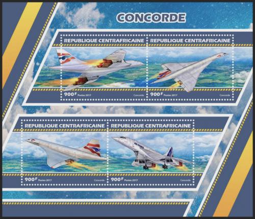 Potovn znmky SAR 2017 Concorde Mi# 6930-33 Kat 16