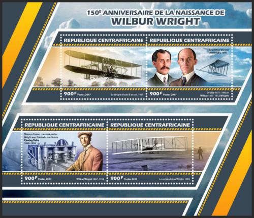 Potovn znmky SAR 2017 Wilbur Wright Mi# 6960-63 Kat 16