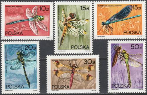 Potovn znmky Polsko 1988 Vky Mi# 3134-39