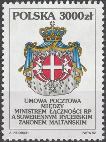 Potovn znmka Polsko 1992 d Maltzskch ryt Mi# 3419 - zvtit obrzek