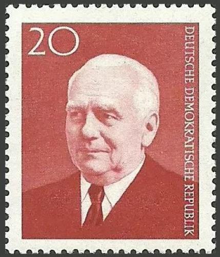Potovn znmka DDR 1959 Prezident Wilhelm Pieck Mi# 673