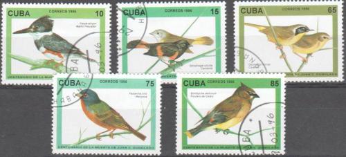 Potovn znmky Kuba 1996 Ptci Mi# 3910-14