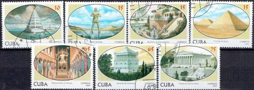 Potovn znmky Kuba 1997 Sedm div svta Mi# 4028-34