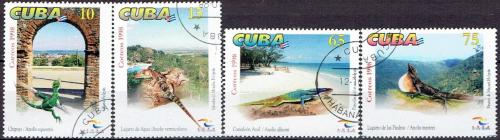 Potovn znmky Kuba 1998 Obojivelnci Mi# 4150-53