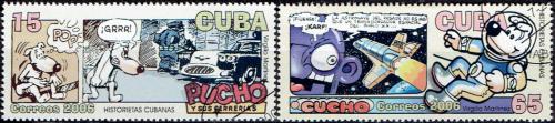 Potovn znmky Kuba 2006 Komiks Mi# 4819-20
