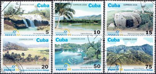 Potovn znmky Kuba 2006 Prodn krsy Mi# 4841-46