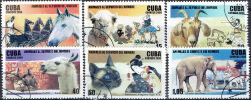 Potovn znmky Kuba 2006 Domc zvata Mi# 4848-53