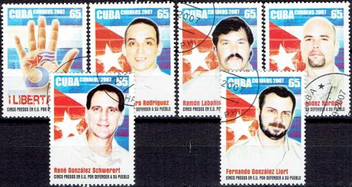 Potovn znmky Kuba 2007 Kubnt pioni Mi# 4975-80