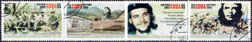 Potovn znmky Kuba 2007 Ernesto Che Guevara Mi# 4986-89 Kat 6.30
