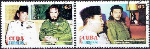 Potovn znmky Kuba 2008 Politici Mi# 5098-99