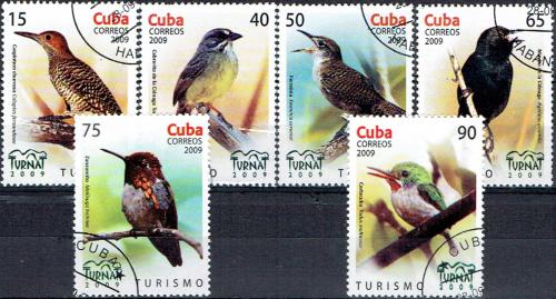 Potovn znmky Kuba 2009 Ptci Mi# 5298-5303 Kat 6.70
