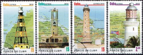 Potovn znmky Kuba 2010 Majky Mi# 5441-44 Kat 4.70