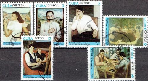 Potovn znmky Kuba 1977 Umn, Jorge Arche Mi# 2234-39