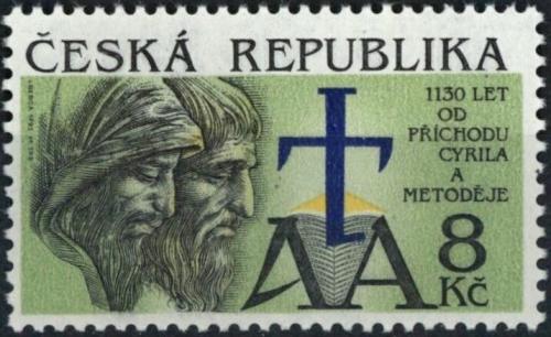 Potovn znmka esk republika 1993 Cyril a Metodj Mi# 11