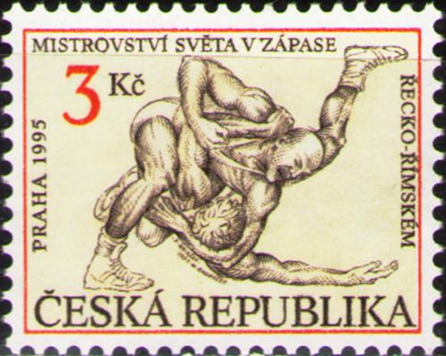 Potovn znmka esk republika 1995 MS v zpase Mi# 83 - zvtit obrzek