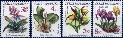 Potovn znmky esk republika 1997 Chrnn rostliny Mi# 135-38
