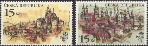 Potovn znmky esk republika 1997 Vstava PRAGA Mi# 156-57 - zvtit obrzek