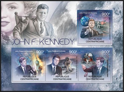 Potovn znmky SAR 2012 Prezident John F. Kennedy Mi# 3717-20 Kat 16