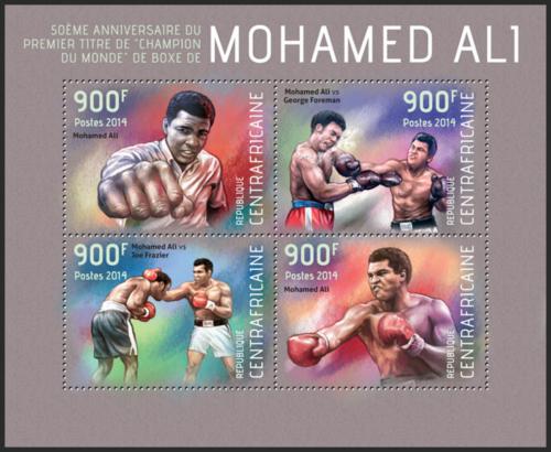 Potovn znmky SAR 2014 Muhammad Ali, box Mi# 4595-98 Kat 16