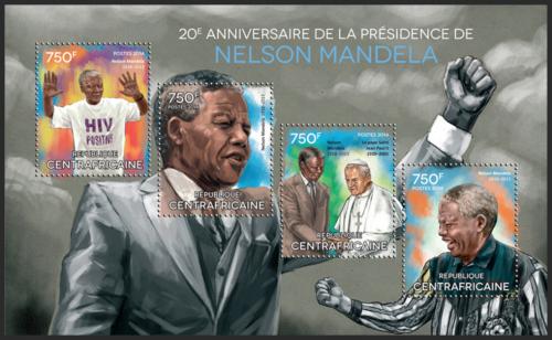Potovn znmky SAR 2014 Nelson Mandela Mi# 4780-83 Kat 14