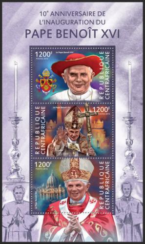 Potovn znmky SAR 2015 Pape Benedikt XVI. Mi# 5332-34 Kat 16