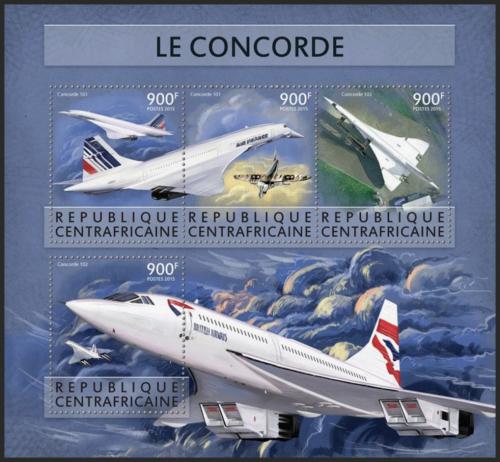 Potovn znmky SAR 2015 Concorde Mi# 5660-63 Kat 16