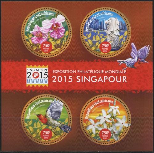 Potovn znmky SAR 2015 Vstava SINGAPORE Mi# 5685-88 Kat 14