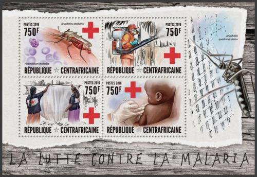 Potovn znmky SAR 2016 Boj proti malrii Mi# 6310-13 Kat 14
