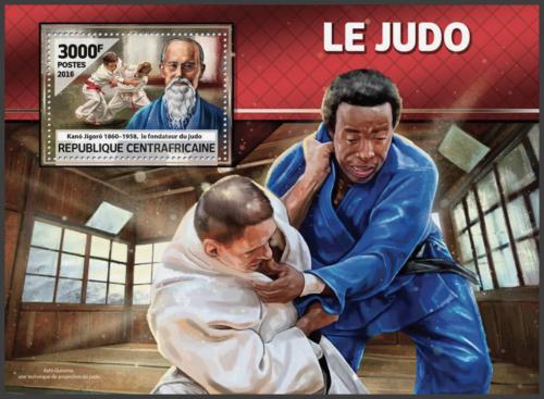 Potovn znmka SAR 2016 Judo Mi# Block 1494 Kat 14