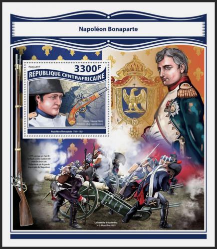 Potovn znmka SAR 2017 Napoleon Bonaparte Mi# Block 1691 Kat 15