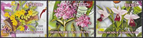 Potovn znmky Gabon 2022 Orchideje Mi# N/N