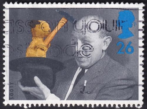 Potovn znmka Velk Britnie 1996 Dtsk televizn postava Sooty Mi# 1653