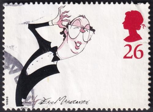 Potovn znmka Velk Britnie 1998 Eric Morecambe, komik 1A Mi# 1750