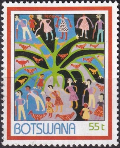 Potovn znmka Botswana 2004 Modern umn II Mi# 785