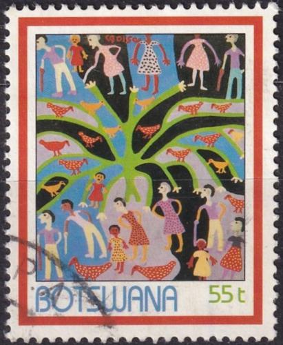 Potovn znmka Botswana 2004 Modern umn III Mi# 785